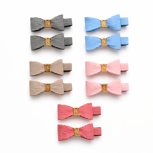 Strip Hair Bow Clips